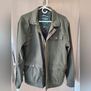Men's WOODS Green Field Jacket